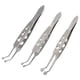 thumbnail image 2 of Pinzas para la glándula de Meibomio,Pinzas expresoras de la glándula palpebral de Meibomio,Pinza para párpados para masaje de glándulas palpebrales,Abrazadera de solapa Meibomian de acero, 2 of 5