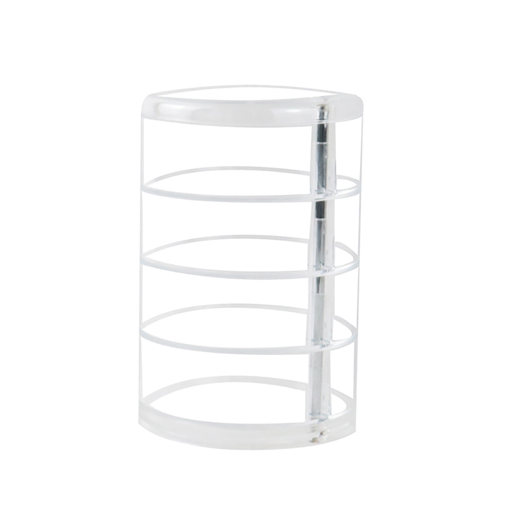 4 Layers Jewelry Organizer Transparent Jewelry Box Multi\function