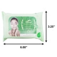 thumbnail image 5 of Bluna Facial Make-Up Cleansing Tissue for All Skin Types, Aloe Vera, 30ct per pack (2 PACK), 5 of 5