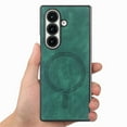 thumbnail image 6 of Allytechgroup Magnetic Case for Samsung Galaxy Z Fold 7, Slim Lightweight Shockproof Case Wireless Charging Support Anti-Scratch Non-Slip Rigid Shell for Samsung Galaxy Z Fold 7 Women Men, Green, 6 of 10