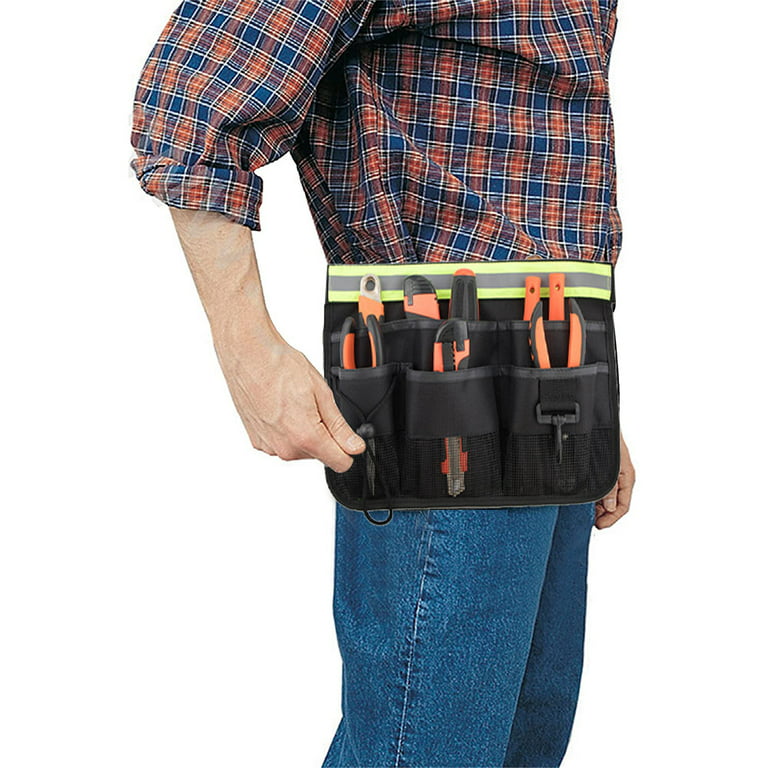 YOSOO poche à outils de taille Sac à outils de taille en tissu Oxford 600D,  pochette de ceinture outillage caisse