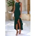 thumbnail image 6 of PRETTYGARDEN Wedding Guest Dresses for Women Summer Formal Gala Maxi Dress Ruffle Mermaid Cocktail Long Dresses, 6 of 8