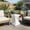 White, variant on Hourglass Sculptural Side Table - Hand-Painted Magnesium Oxide Accent Table