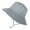 Grey, variant on Otqutp Toddler Girl Bucket Cap Bucket Hat Solid Cap Boys Hat Baby Sun Hat Kids Beach Hats Wide Brim Outdoor Play For 0 to 12Years