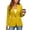 Yellow, variant on Msgweeeg Women's Collared Open Front Blazer Jacket with Long Sleeves, Sizes S-XXL