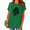 Green, variant on UNISHE Women's Black & White Peony Line Art T-Shirt - Minimalist Floral Graphic Short Sleeve Tee