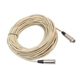 thumbnail image 1 of Cable tejido XLR perfecl para altavoces micrófono guitarra 15m, 1 of 7