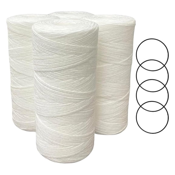 Pelican Water PC40 Sediment Filter Replacement 4-Pack | 10 Inch 5 Micron Filter Cartridge | Whole House Water Filter Replacements | Compatible with PC600, NS3, PSE1800