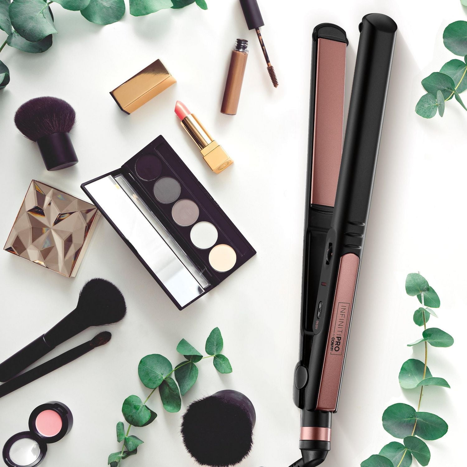 Fer à Lisser en Rose Doré de 1 po Infinitipro par Conair ® - cadeaux pour elle Fer à Lisser