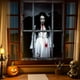 thumbnail image 4 of Cortinas de Halloween, decoración de habitación, calcomanía de ventana fantasma de Halloween, cortina de puerta, mujer aterradora, decoración de fiesta, persianas colgantes, decoración de sala de esta, 4 of 6