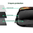 thumbnail image 3 of Lsque Seaside Sunset Cool Dragon Pattern Laptop Bag – Portable & Slim Single-Shoulder Computer Case with Adjustable Strap, Protective, Lightweight for 13”/14”/15.6” Laptops, 3 of 6