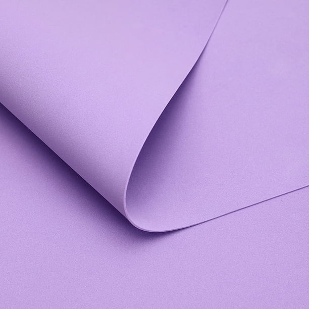 Zhuge Papel de embalaje para caja de regalo, papel de embalaje con forma de ramo de flores de algodón con burbujas espesas a prueba de agua (púrpura)