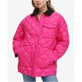 thumbnail image 1 of Calvin Klein Veste Matelassée Réversible Style Grange pour Femme, Rose, Petit, 1 of 3