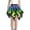 00-Green1664, variant on Girls Butterfly Skirt Party Irregular Short Skirt Dance A Line Flowy Skirt