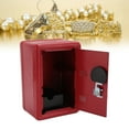 thumbnail image 1 of Bank Mini Safe Box Red Dictionary Shape Money Bank Metal Piggy Bank With Lock Key Password For Coins Jewelry Valuables, 1 of 8