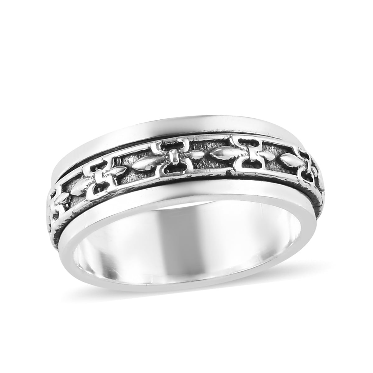 Shop LC 925 Sterling Silver Statement Spinner Ring for Women Gift