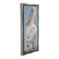 thumbnail image 4 of Stupell Industries Traditional Pelican View Animals & Insects Painting Gray Floater Framed Canvas Art Print Wall Art, 11 x 25, 4 of 10