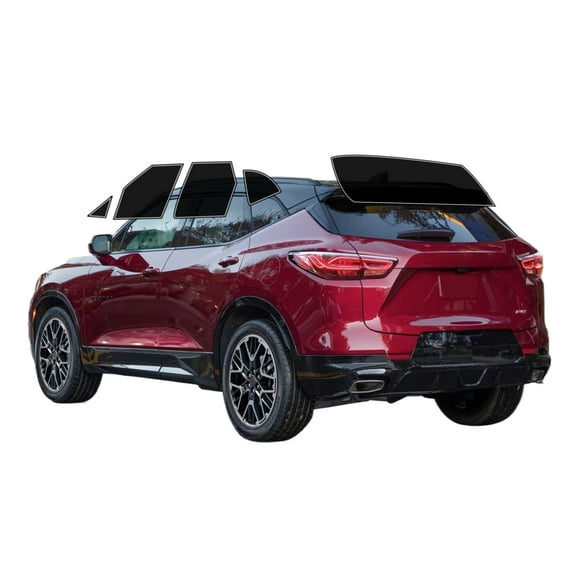 Haiy Co - PreCut 2Ply 10% Window Tint Film Kit For 2019-2025 Chevrolet Blazer 4Door -Side+Rear Window