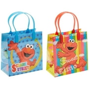 Elmo Sesame Street Party Favor Goodie Small Gift Bags 12