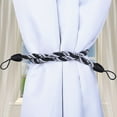 thumbnail image 4 of WIFKLSIIPG Ropes Tie Backs for Window Curtain Cord Buckle Tiebacks Tie Backs(Black), 4 of 4