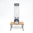 thumbnail image 3 of FixtureDisplays® 18.75x12.75x8.25" Cereal & Snack Display Stand Bamboo Tabletop Riser for 3 Bins (Not Included) Make to order 3 Month Lead Time 700011, 3 of 12