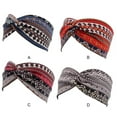 thumbnail image 3 of Diadema con nudo torcido Minnieouse Multicolor Estilo Vintage Accesorio para el cabello, 3 of 6