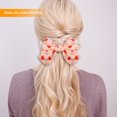 thumbnail image 3 of Large Bande de Cheveux Noeud Papillon Réglable Extensible Coeur Multicolore Snag Libre Cheveux Corde Bobby Broches Scrunchies pour les Filles de Style Cadeau Heart, 3 of 5