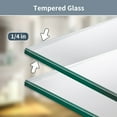 thumbnail image 6 of Prism Neo-Angle Framed Shower Door 36 in. W x 72 in. H Corner Shower Enclosure,6mm Clear Glass,Pivot Shower Doors,Brushed Nickel, 6 of 16