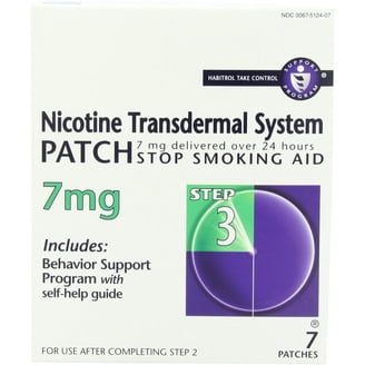 Nicoderm CQ Step 1 Extended Release Nicotine Patches to Stop Smoking, 21  Mg, 14 Count