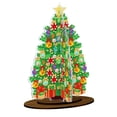 thumbnail image 1 of 1 Set DIY Faux  Painting Christmas Tree Ornament Special-Shaped Home Desk Table Decor Christmas Faux  Craft Kit Colorful Christmas Tree  Painting Decor, 1 of 11
