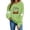 FZYER1-Green, variant on Meichang Women's Halloween Graphic Sweatshirt Ghost Print Sweatshirts Fall Long Sleeve Crewneck Sweatshirt Vintage Spooky Halloween Pullover