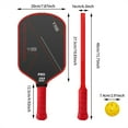 thumbnail image 3 of ETHKIA Pickleball All Ages T700 Fiber, High Elasticity, Comfortable Grip, Lightweight Durable Design for Outdoor Sports and Court Use B, 3 of 8