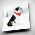 thumbnail image 4 of Epic Art 'Christmas Cats & Dogs II' by Victoria Borges, Acrylic Glass Wall Art, 12"x12", 4 of 8