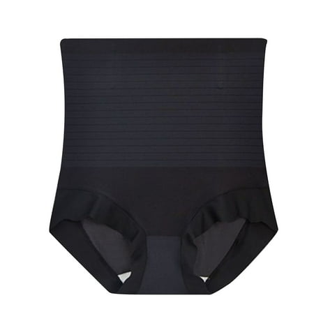 Yuzhih Shapewear Panties for Women High Waist Body Shaper Panty Seamless Butt Lifter Briefs Stripe Compression Underwear