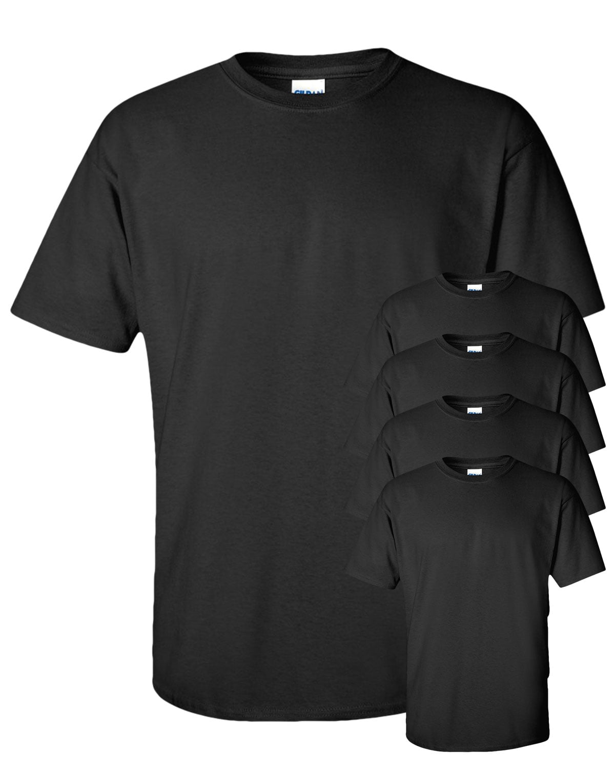 Gildan Mens Seamless Double Needle Preshrunk T-Shirt