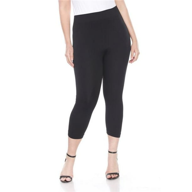 White Mark - White Mark Women's Plus Size Capri Leggings ...
