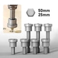 thumbnail image 1 of 25/50mm 10Pcs Magnetic Positioning Screwdriver Bits PH2 for Plasterboard Screw Hex Shank Posiioning Bit Batch Head, 1 of 5