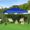 thumbnail image 4 of Alden Design 12 x 12 ft Outdoor Pop up Canopy with One Push Lock Setup for Home & Commercial Use, Blue, 4 of 10
