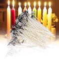 thumbnail image 3 of Candle Wicks,100 pcs Low Smoke Lampwick Handmade Candle Wick Smart Functionality, 3 of 8