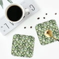 thumbnail image 4 of Kdxio Cute Frog Funny Coasters,4 Pcs Leather Coasters,Housewarming Gifts,Protect Furniture from Water Marks Scratch and Damage, 4 of 8