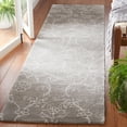 thumbnail image 2 of SAFAVIEH Fifth Avenue Deena Floral Runner Rug, Dark Grey/Ivory, 2'3" x 9', 2 of 8