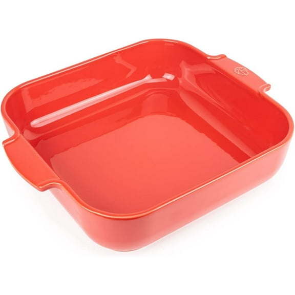 CSPP Square Baking Dish, 11 x 11 inch, 2.7L, Ceramic, Red