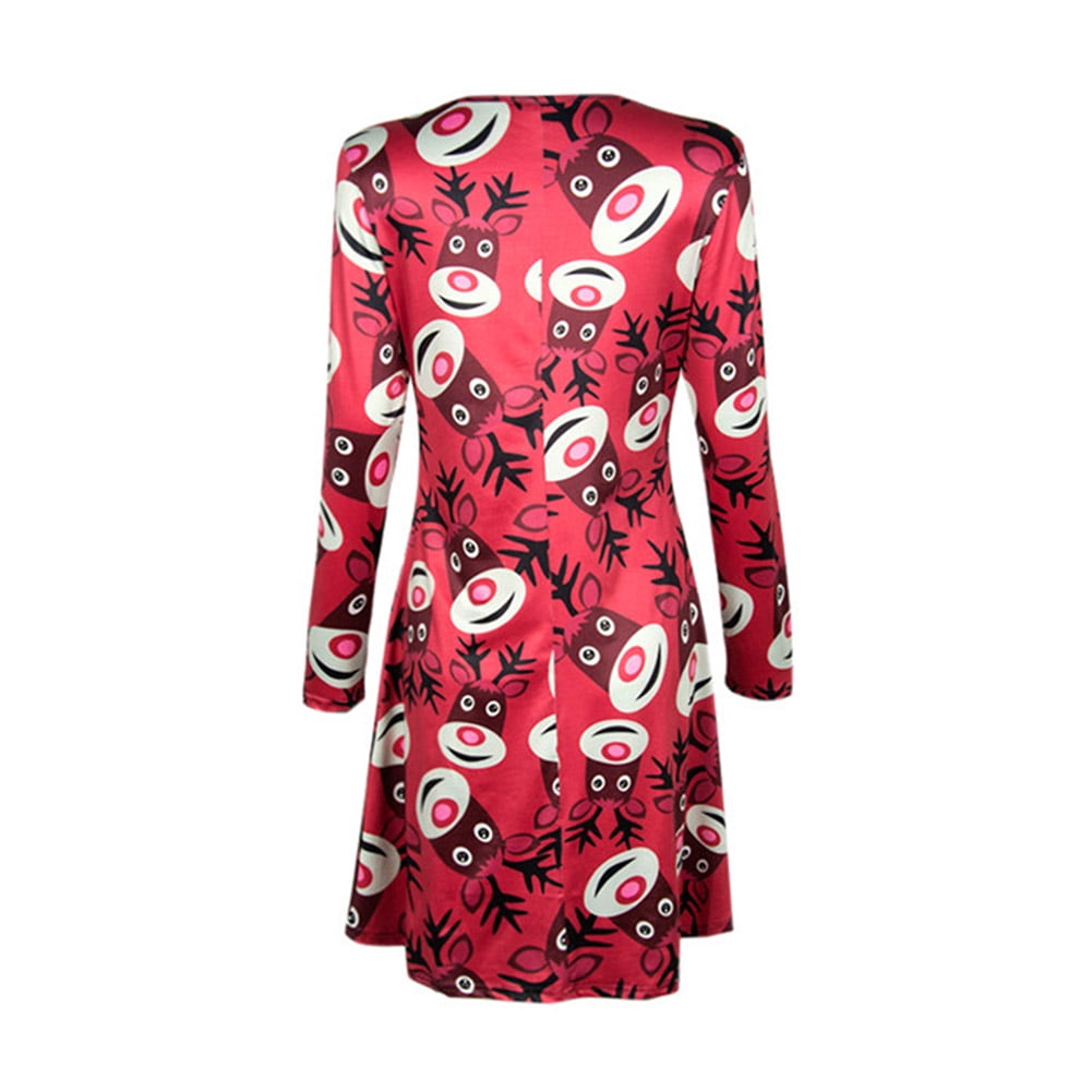 long sleeve dress christmas