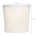 thumbnail image 4 of 3 Sprouts Canvas Storage Bin Toy Basket for Baby & Toddlers, Owl & Raccoon, 4 of 8