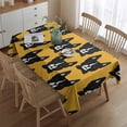 thumbnail image 2 of Boston Terrier Rectangle Tablecloth 60"x84",Waterproof Polyester Rectangle Table Cloth, Wipeable Spillproof Polyester Tablecloth for Dining, Camping, Indoor and Outdoor, 2 of 5