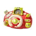 thumbnail image 2 of MERIGLARE Kids Steering Wheel Multifunctional with Sound for Twisting Pressing Pushing red, 2 of 9
