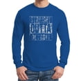 thumbnail image 5 of Straight Outta Detroit Long Sleeve T-Shirt - X-Large - Royal, 5 of 6