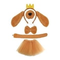 thumbnail image 3 of Diadema con orejas de perro Yuyangstore disfraz de Cosplay de dibujos animados para decoración de fiesta de cumpleaños de Halloween Estilo H, 3 of 8