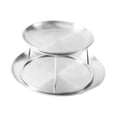thumbnail image 2 of Tnarru Seafood Serving Plate Rack BBQ Platter Dish Rack Versatile Creative Snack Food Platter Stand Seafood Platter Set for Tabletop Tray Rack Set, 2 of 8