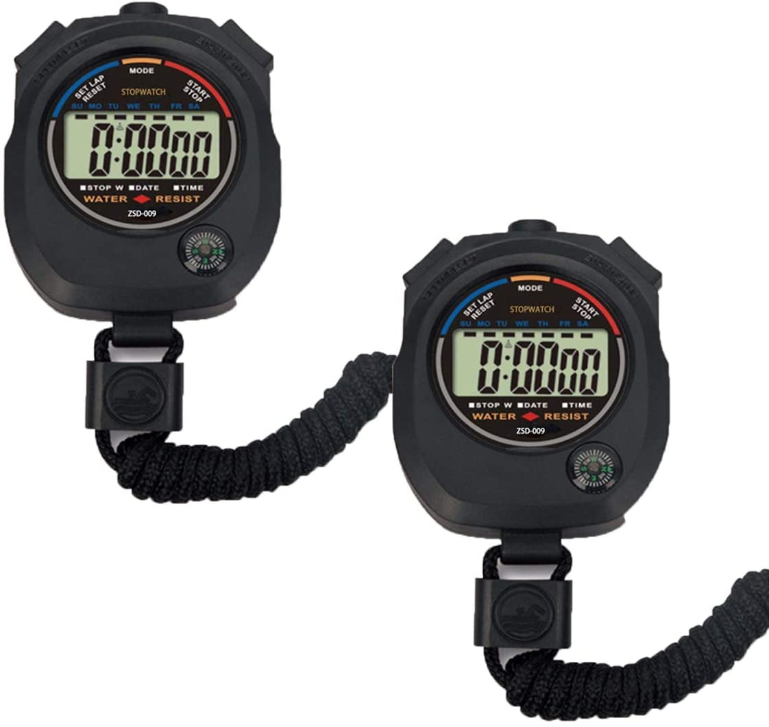 General Tools Sport Timer, Stopwatch with Clock SW269 - The Home Depot